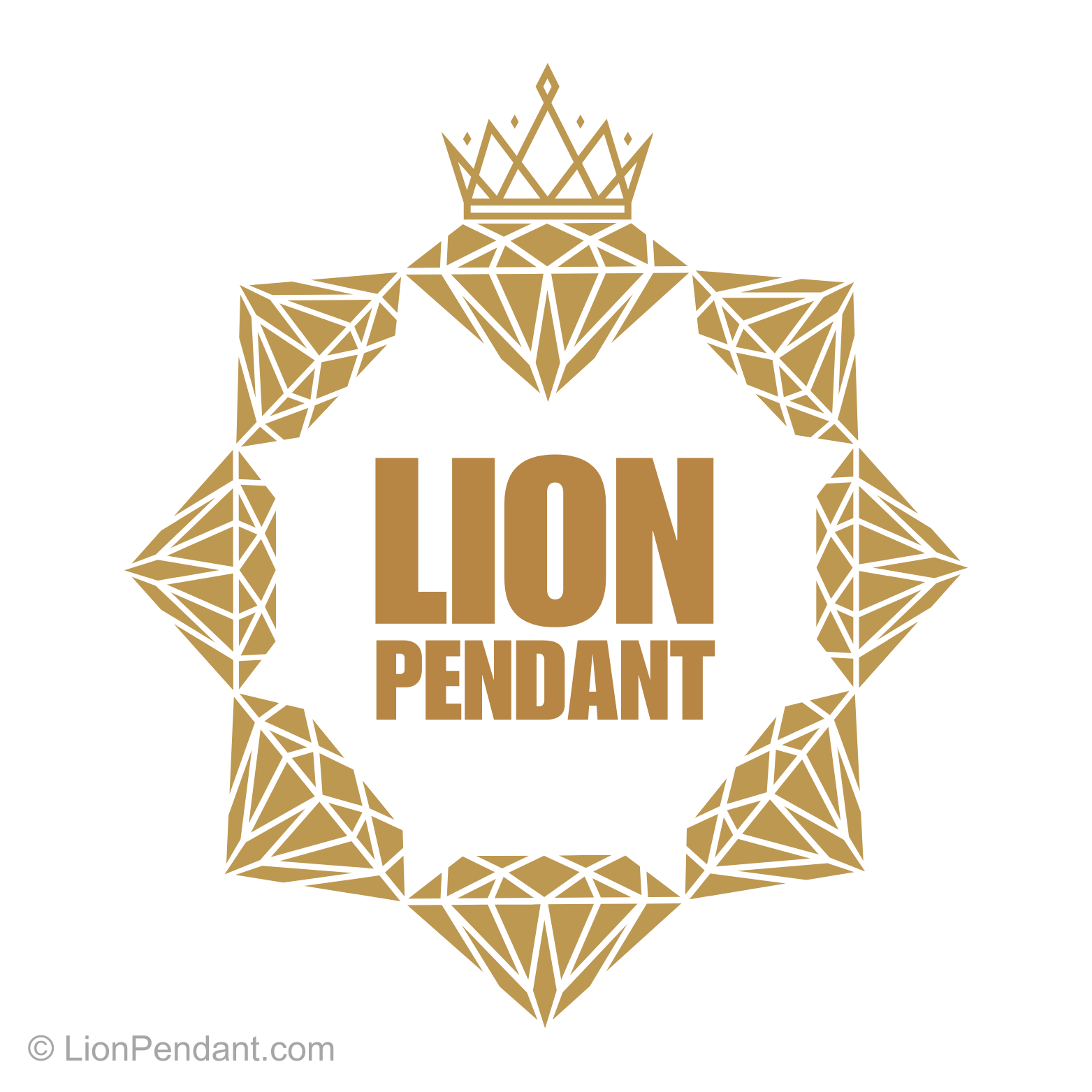 Eight Diamonds Lion - Logo - LionPendant